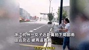 女子拍下“局部降雨”移动全程，由远及近被雨追着跑，淋雨瞬间笑出“鹅叫”