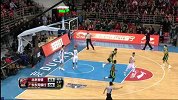 CBA-1415赛季-季后赛-半决赛-第4场-广东队快下穆迪埃上篮球进-花絮