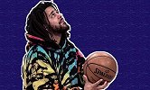 玩音乐打球最好的不再是利指导？说唱歌手JCole远投弹无虚发