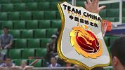 中国男篮-14年-中约男篮热身赛：约旦队阿布丁远投三分命中并造成犯规-花絮