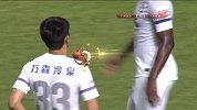 中超-14赛季-联赛-第16轮-泰达周海滨不调整直接射门 稍稍偏出-花絮