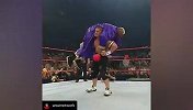 WWE经典名场面！塞纳神力重摔400多斤选手