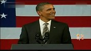 奥巴马筹款晚会一展歌喉
