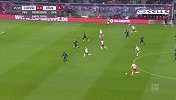 第17分钟RB莱比锡球员哈尔斯滕贝格射门 - 打偏