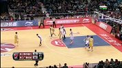 CBA-1415赛季-常规赛-第21轮-李京龙左翼底角飙中三分（广厦vs浙江）-花絮