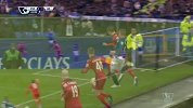 英超-1415赛季-联赛-第26轮-埃弗顿2：2莱切斯特城-精华