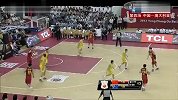 男篮友谊赛-中澳男篮对抗赛G4：假指挥真变向 刘晓宇突然袭击攻破防线-花絮
