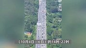 广东网友晒高速“堵堵堵”路况，网友：回去把月饼吃完，回来把特产吃完
