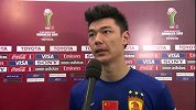 世俱杯-13年-淘汰赛-半决赛-赛后采访 曾诚表示能和拜仁打比赛是对球队一年努力的肯定-花絮