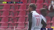第57分钟蒙彼利埃球员萨瓦尼耶射门 - 打偏