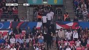 英格兰0-1落后冰岛，第86分钟部分球迷提前退场