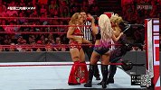 WWE-18年-RAW第1311期：女子双打赛 布里斯&米琪VS娜塔莉亚&贾克斯-单场