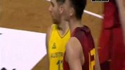 篮球-14年-中澳国际男篮对抗赛第2场：李慕豪vs澳洲男篮集锦 隔扣对手扣倒篮筐砍15分4板-专题