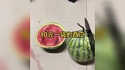 男子10元买一兜西瓜！打开后懵了：便宜没好货，瓜皮炒鸡蛋好吃