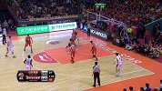 CBA-1617赛季-常规赛-第31轮-加时赛山东丁彦雨航打成2+1-花絮