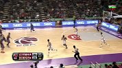 CBA-1415赛季-常规赛-第2轮-哈德森助攻贺天举篮下上反篮得手-花絮