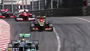 F1-13年-F1摩纳哥站官方剪辑 名流大牌云集比赛三度中断-精华