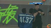 中国足协杯-14赛季-淘汰赛-决赛-第1回合：第90分钟黄牌 舜天杨笑天不服裁判判罚-花絮