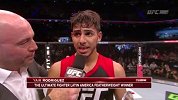 UFC-14年-UFC180赛后：终极斗士拉美赛冠军获胜后擂台采访-专题