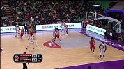 CBA-1617赛季-常规赛-第13轮-力劈华山！韩德君篮下接哈德森助攻单手暴力灌筐-花絮