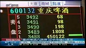 重庆啤酒八跌停 过半市值已蒸发