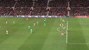 欧联-1617赛季-淘汰赛-1/16决赛-第1回合-第24分钟射门 马塔门前补射偏出-花絮