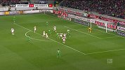 第74分钟门兴格拉德巴赫球员库伊桑斯射门