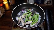 鹿茸菇煮多久才可以吃，鹿茸菇炒豆角像我这样煮5分钟才可以吃