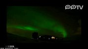 强烈太阳风暴引发北极光(11月28日)