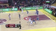 CBA-1516赛季-常规赛-第34轮-陈磊助攻刘亚晖空位中投得分-花絮