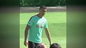 足球-17年-C罗与葡萄牙队合练 积极备战世预赛-专题