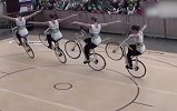 脑动大开！枯燥运动玩出新花样 单车芭蕾尽显力与美