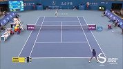 中网-14年-女子单打第1轮 张帅0：2加西亚-精华