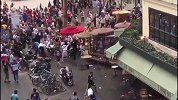 不和谐一幕！巴黎巴士底广场附近发生打砸事件 球迷逃散