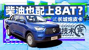 柴油也配上8AT？试长城炮皮卡｜技术寅