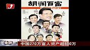 中国270万富人资产超600万平均年赠礼消费15万