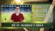 大咖连连看-澳大利亚女足状态不在 巴西女足不败概率大