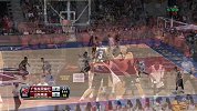 CBA-1516赛季-常规赛-第1轮-拜纳姆后场超远巡航导弹式传球 任骏飞心领神会轻松上篮得分-花絮