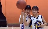 篮球女神！全国最会打篮球的女生都在这 放水不认真防就打爆你