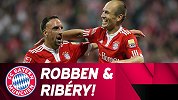 罗贝里合体10周年！2009年罗本拜仁首秀 与里贝里无缝对接