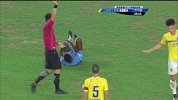 中国足协杯-17赛季-淘汰赛-1/4决赛首回合-第26分钟犯规 苏宁双煞快速反击 U23小将张毅峰战术犯规铲倒拉米雷斯染黄-专题