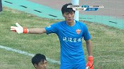 延边门将朱泉神了 王峤必进射门竟被他门线救险