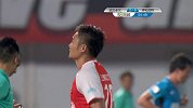 卓尔前场定位球机会 李行主罚高出球门