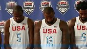 篮球-16年-美国男篮12人齐亮相 主帅：球队有卫冕实力-新闻