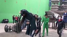 琉璃花絮：成毅吊威亚旋转翻飞，被绕晕，成毅：再也不转圈了！