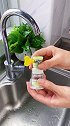 居家厨房好帮手，过滤花洒，可旋转伸缩防溅水龙头，你确定不试试？厨房好物 防溅水龙头