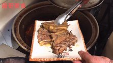 安徽太和羊肉板面，70元一份羊脊骨再来份羊杂喝酒得劲的很