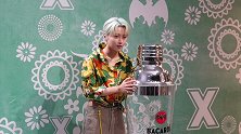 刘雨昕空降百加得自由盺空间 化身调酒师引爆粉丝热情