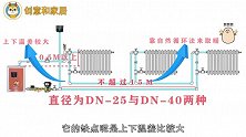 新房安装暖气，师傅竟然这样安装暖气，没想过效果特别好！
