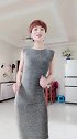 紧身裙很显女人性感身材